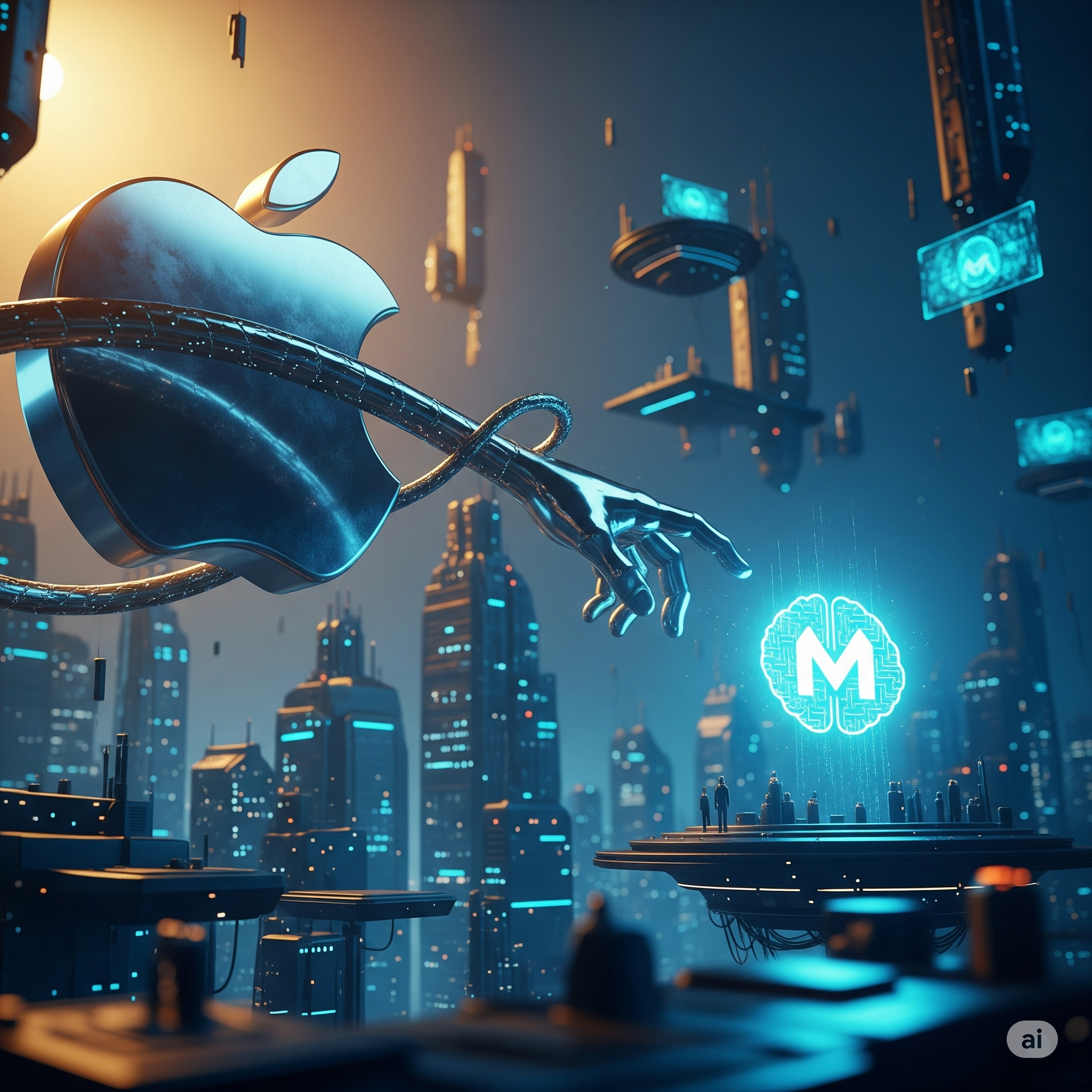 Apple Mistral IA
